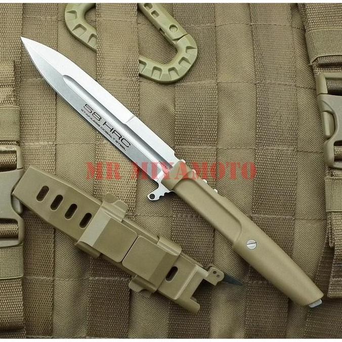 Promo Pisau Camping Extrema Ratio 8Hrc Requiem Desert Combat Stiletto Outdoor Survival Adventure