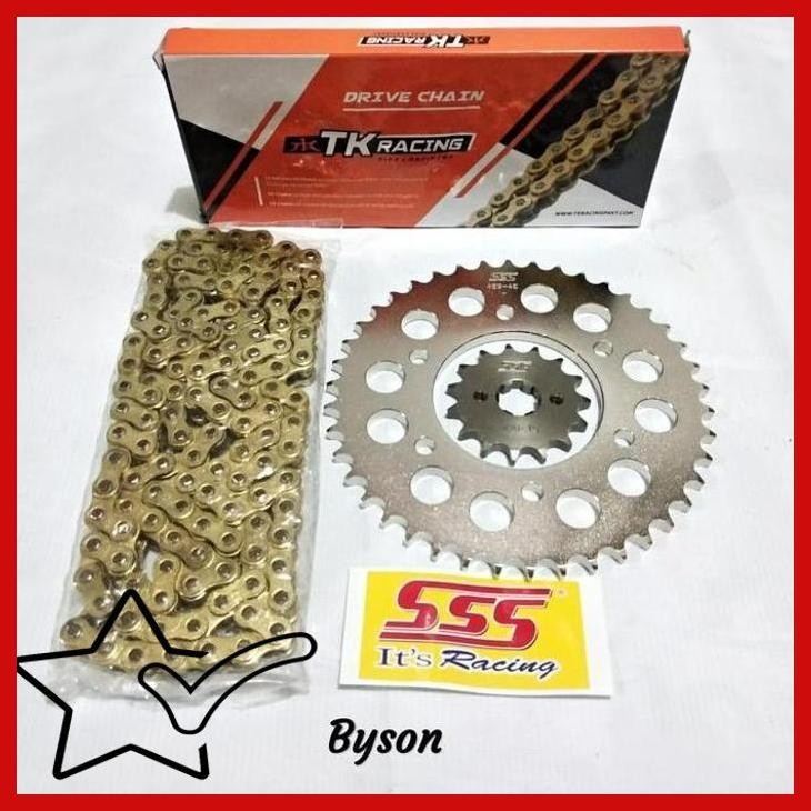 [WMK] GEAR SET SSS BYSON RANTAI TK RACING 428HS