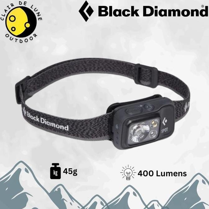 Promo Headlamp Black Diamond Spot 400 / Senter Kepala Black Diamond