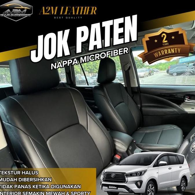 // Sarung Jok Paten Innova Reborn Bahan Nappa //