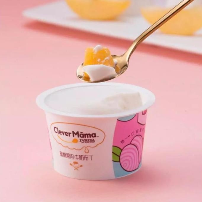 

Pudding Milk Jelly Susu Clever Mama Peach Pudding Agar Agar Manis Enak