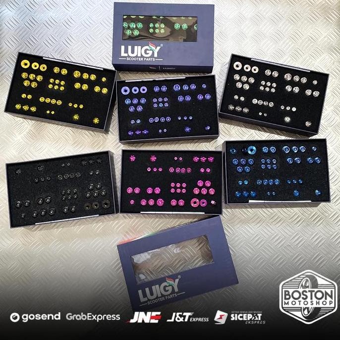 

Terlaris Baut Set Probolt Titanium Vespa Sprint Primavera Gts Lx S Merk Luigy