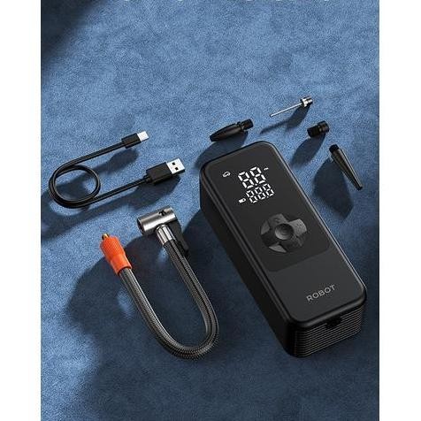 Vivan Portable Air Pump Inflator Electric Pompa Ban Mobil Sepeda Motor