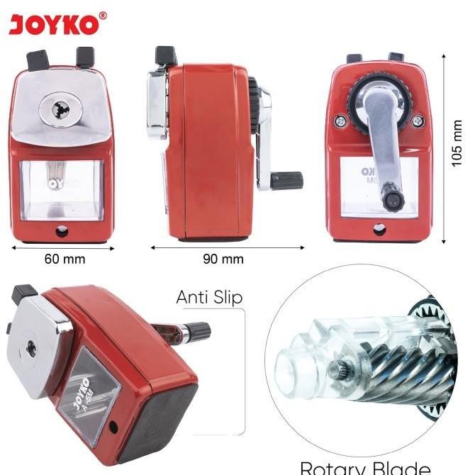 

Sharpener Rautan Serutan Putar Joyko A-5M KS