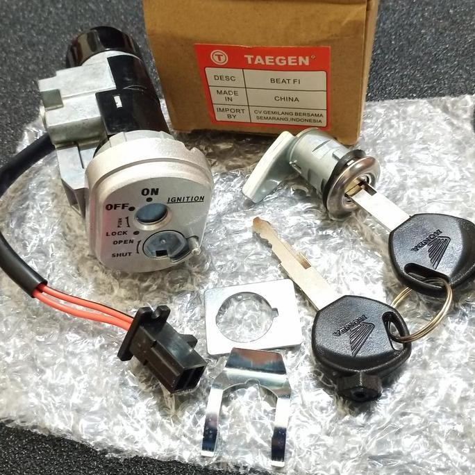 Kunci kontak set plus kunci jok motor beat fi 2014-2016 a superr BARU