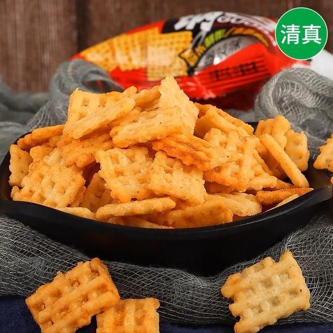 

Snack Taro Haya Xiao Mi Guo Ba Cemilan Khas China Millet Rice Cracker