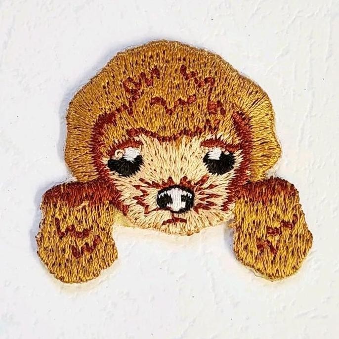 

=+=+=+] patch poodle, dog 3d design