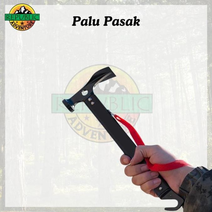 Alat Survival Outdoor Kapak Kayu Palu Pasak Sekop Lipat Kapak Dual Kapak Multifungsi Alat Camping Gu