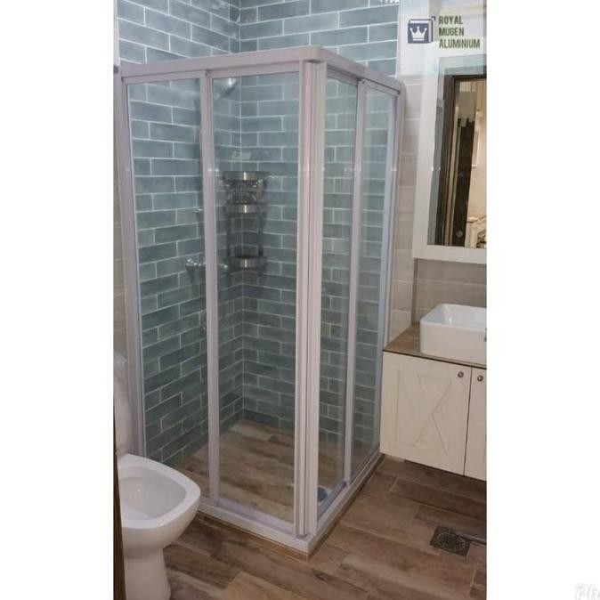 KACA TEMPERED SHOWER BOX | KACA KAMAR MANDI | SHOWER CURTAIN