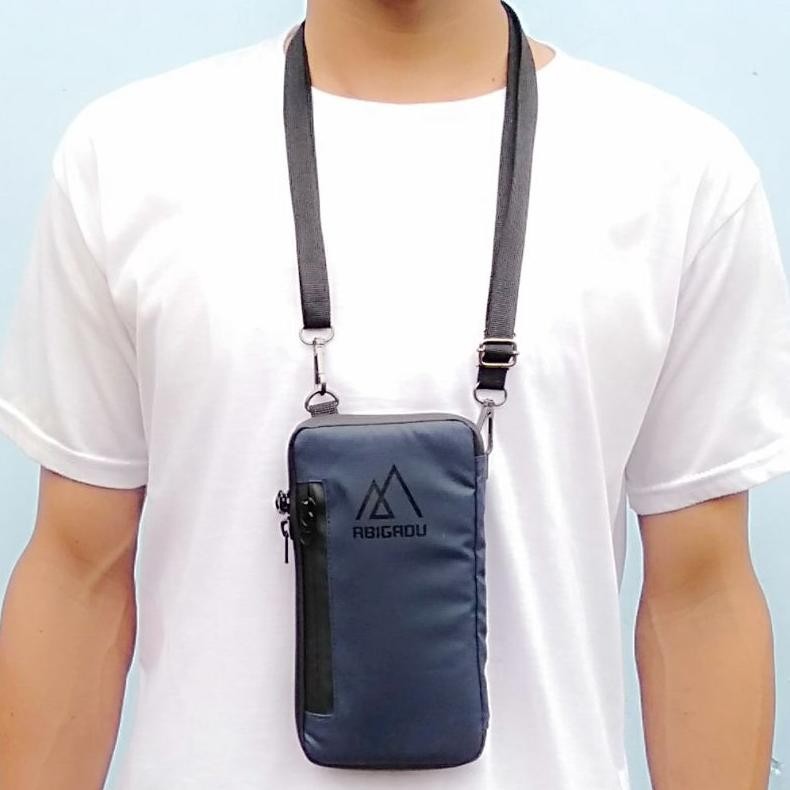 Promo.. Daily Sling Phone Anti Air Abigadu / Tas Hp Waterproof /  Selempang Hp Anti Air/ Dompet Hp /
