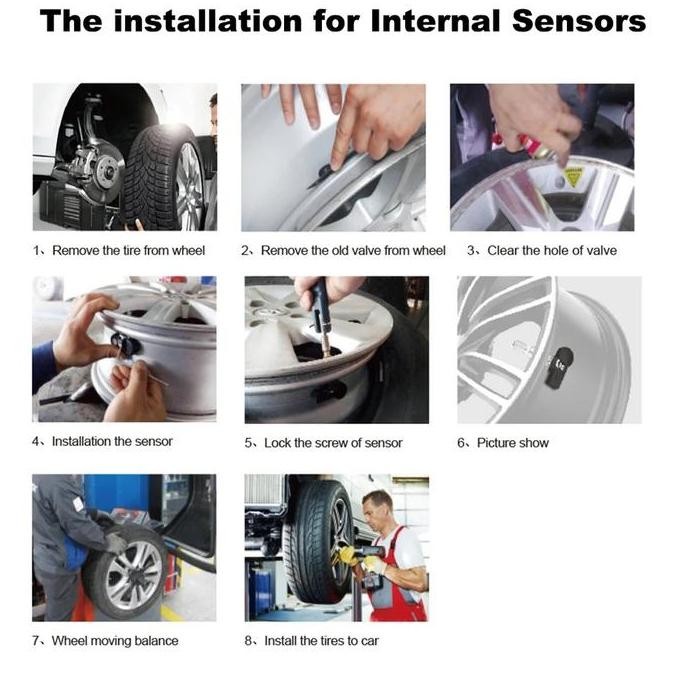 ready  TPMS utk Headunit Android dgn 4 Sensor Sistem Alarm USB Android