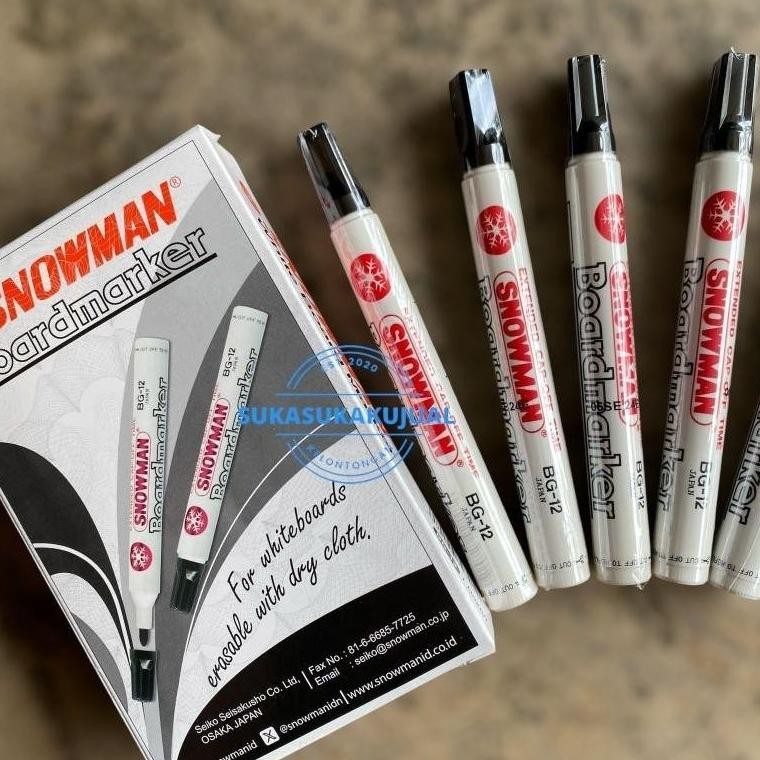 

Terbaru Spidol Whiteboard Snowman Bg-12