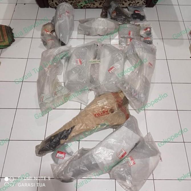 Full Set Body Supra 100 X XX V Fit lama old Asli Ori Original AHM HGP MURAH