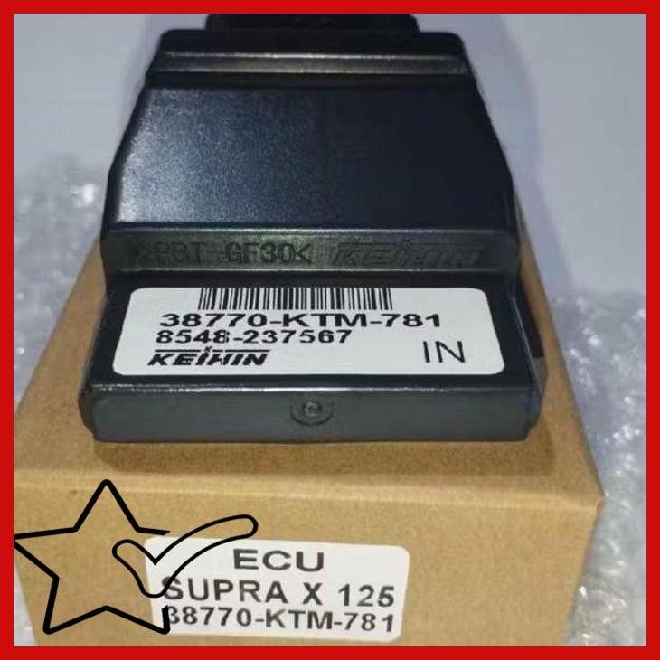 [SPB] ECU ECM SUPRA X125 INJEKSI OLD HONDA 38770-KTM-781