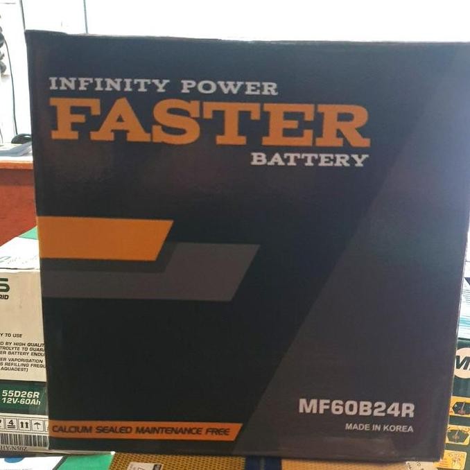 Aki Mobil Kering FASTER MF NS60 48Ah