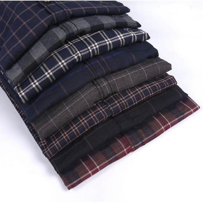 BARU KEMEJA FLANEL BRILL EIGHTY EIGHT LENGAN PANJANG PREMIUM GDG Pria Distro Casual Baju Katun Atasa