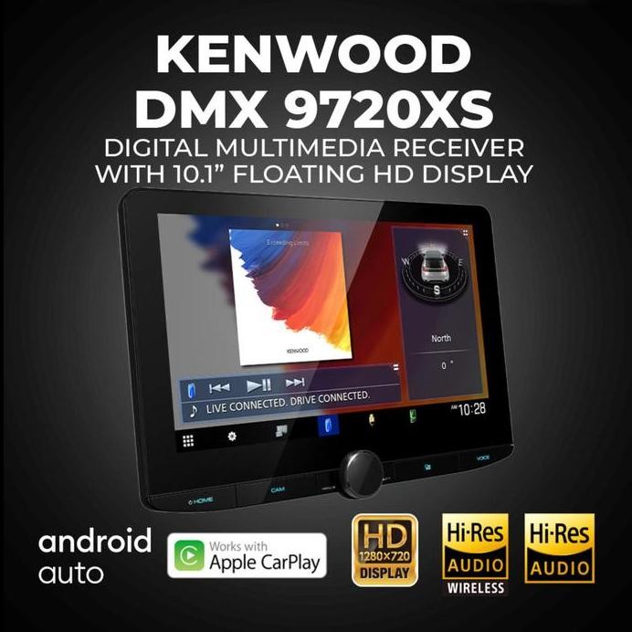 ready  Headunit Kenwood DMX 9720XS 10" High res