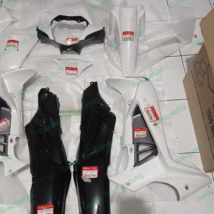 Full Set Body Bodi Supra X 125 Batman Asli Ori Original Orisinil AHM MURAH