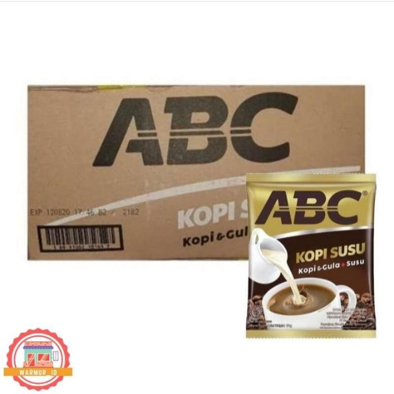 

Kopi Abc Susu 1 Dus Isi 120 Pcs Termurah Best Quality 100% Original