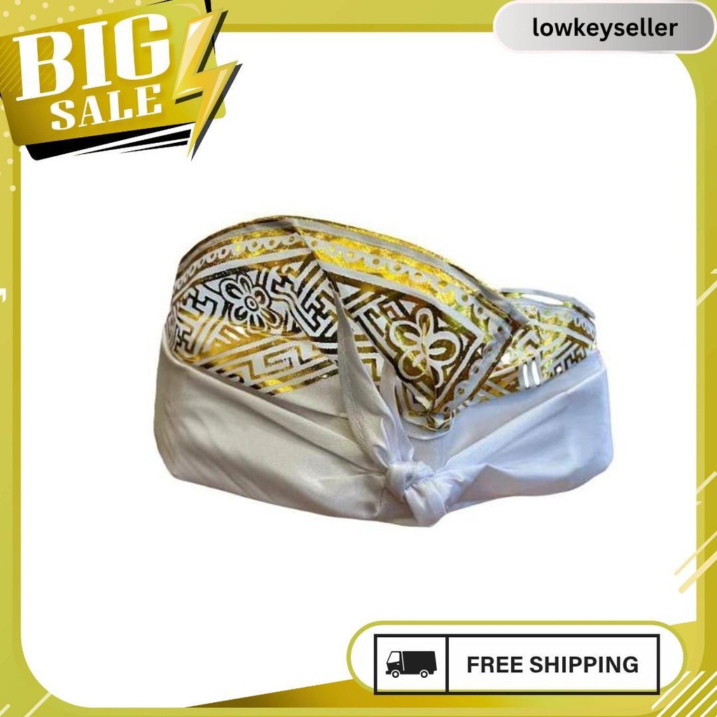 Udeng Bali Putih _ Iket Bali Prada Iket Sendiri Praktis 6.6