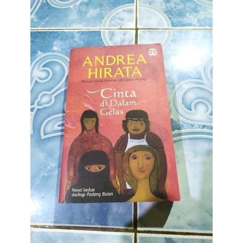Buku Original 2 In 1 Dwilogi Cinta Di Dalam Gelas Dan Padang Bulan Karya Andrea Hirata New Best Qual