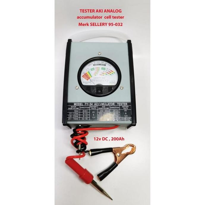 Battery Tester Analog / Jarum Sellery 95-032 | Alat Tes Aki / Accu