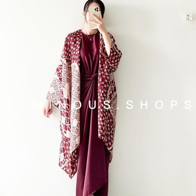 Dress Maroon Kebaya Maroon Kebaya Batik Kebaya Viscose Kebaya Premium Kebaya Jumbo Kebaya Big Size K