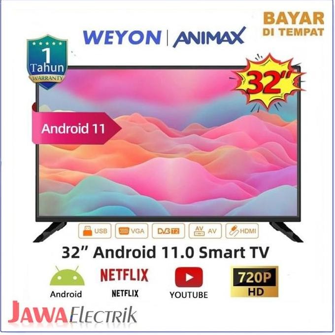 Weyon Animex Tv Led 32 Inch Full Hd Ready Android Tv