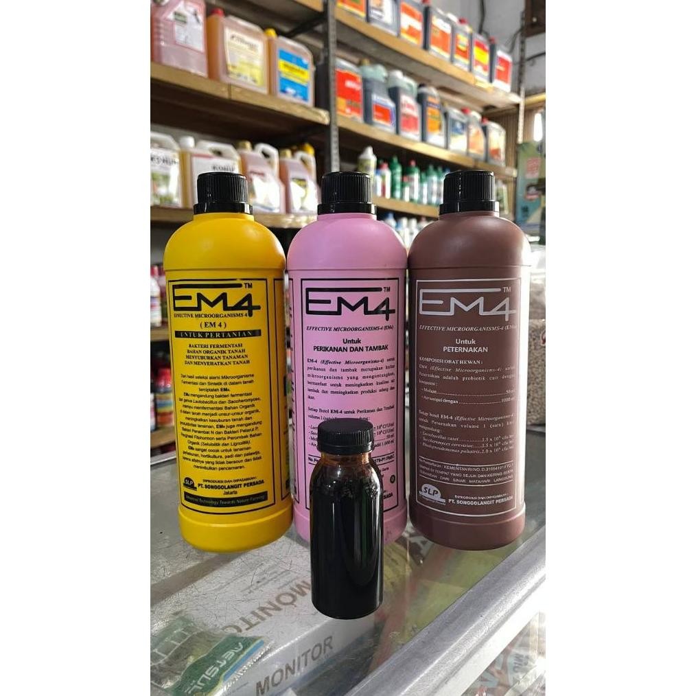 Cod Em4 Kemasan 1 Liter Pupuk Organik Mikro Organisme Pertanian/Peternakan/Perikanan/Tambak/Olah Toi