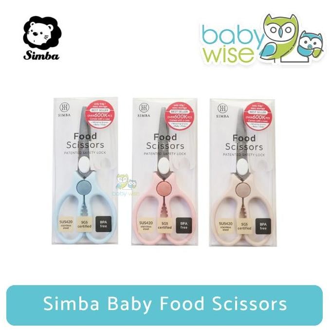 

Terlaris Simba Baby Food Scissors - Gunting Makanan