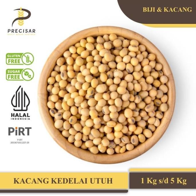 

ID | KACANG KEDELAI UTUH / WHOLE SOYA BEANS - ORGANIC | NATURAL | GLUTEN FREE | SUGAR FREE - 1KG S/D 5KG