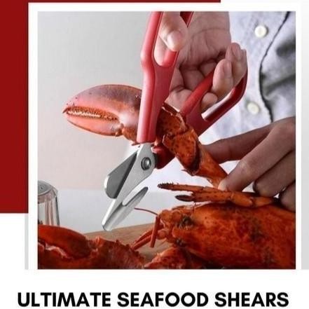 

Terlaris Gunting Pengupas Kupas Buka Kepiting Lobster Udang Seafood Scissors Th