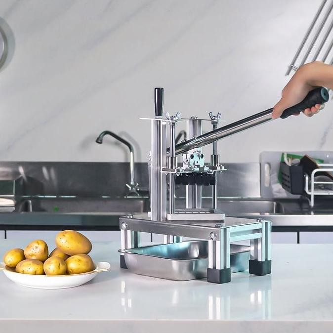 

Terlaris Alat Pemotong Kentang French Fries 3 Pisau / Potato Cutter Mpc-Ch006