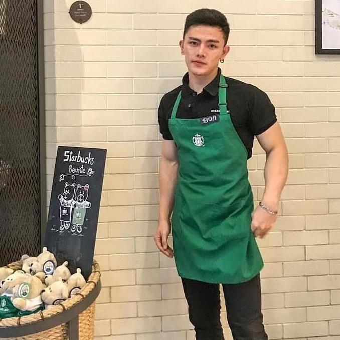 

Terlaris Celemek Apron Barista Barbershop Salon Chef Kitchen - Hijau Starbuck
