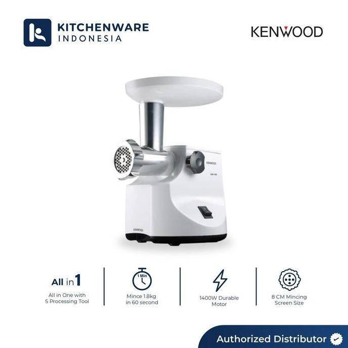 

Terlaris Kenwood Mg450 Meat Grinder - Pelumat / Penggiling Daging Putih - Penggiling Daging Berkualitas