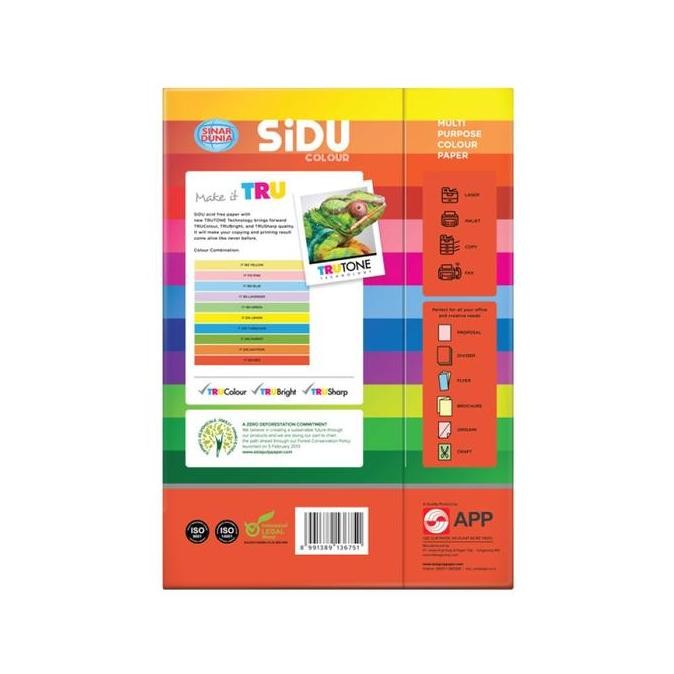 

New Product - Sidu Kertas Fotocopy Berwarna Rainbow (10 Warna) 80 Gsm A4 Kiarastoreku
