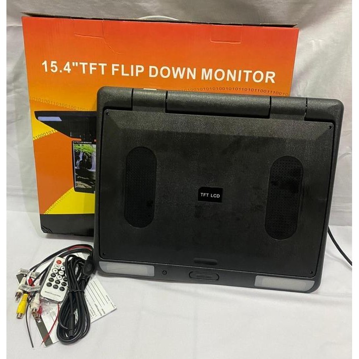 HOT SALE TV Mobil TV Plafon TV Roof 15.4'' inch TFT FLIP DOWN MONITOR American Challenge