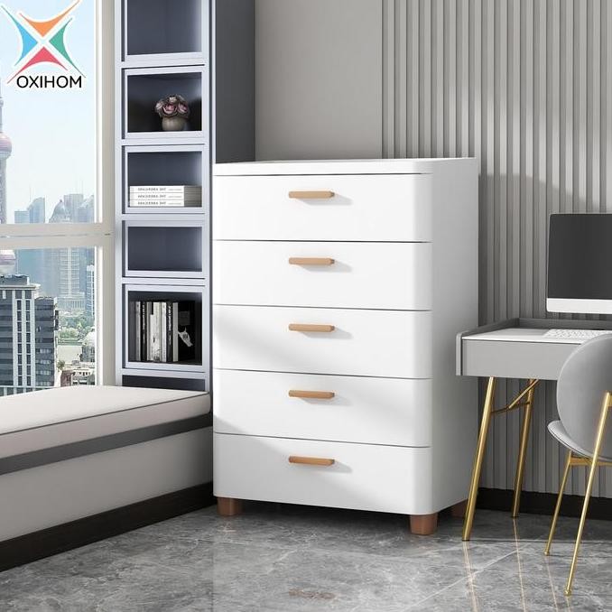 

[SOSHOP] OXIHOM LEMARI PLASTIK SUSUN LEMARI PAKAIAN PLASTIK LACI PLASTIK SUSUN NAKAS KAMAR FURNITURE