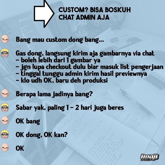 

New Product - Stiker B80 Fullbody - Imaji Cr 2 Kiarastoreku