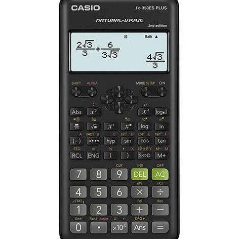 

New Scientific Calculator/Kalkulator Ilmiah Casio Fx-350Esplus 2Nd Gen Co
