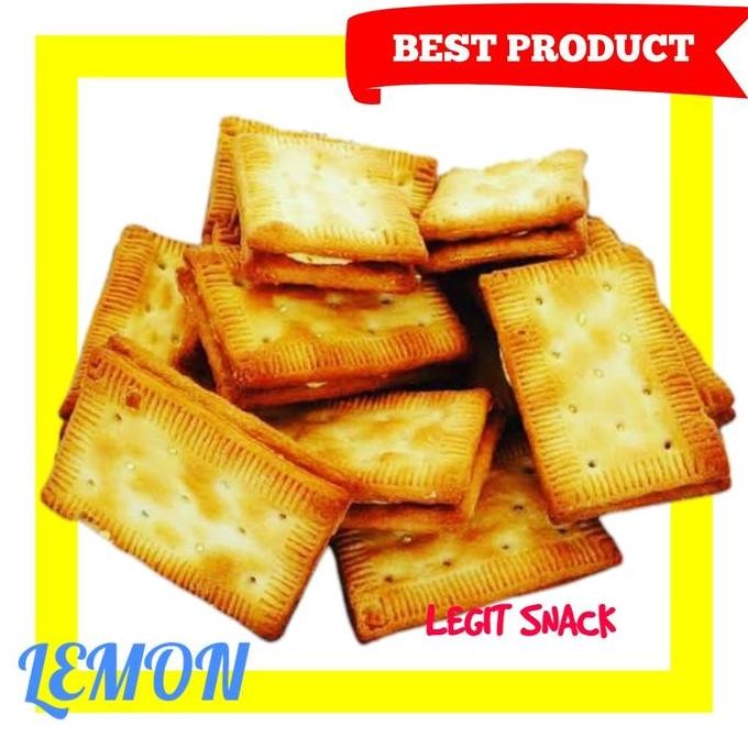 

Biskuit Khong Guan Lemon Puff 40 Pcs / Khongguan Biscuits Waffer Asli