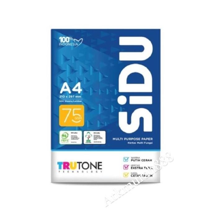 

New Product - Kertas Hvs Sidu A4 75Gram Kiarastoreku