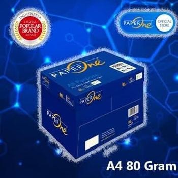 

PAPER ONE KERTAS HVS PAPERONE A4 F4 B5 Q4 70 GR/ 75 GR/ 80 GR/ 100 GR