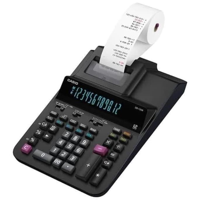 

New Product - Kalkulator Struk Print Casio Dr120R - / Printing Calculator 120R Kiarastoreku