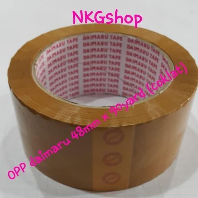 

New Product - Lakban Daimaru/Opp Daimaru 48Mm X 90Yard (1Dus = 72Roll) Kiarastoreku