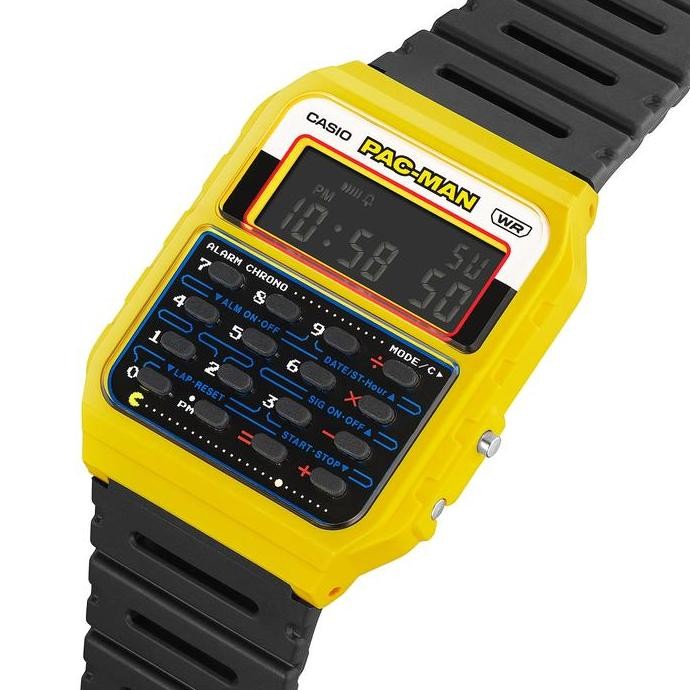 

New Product - Casio Ca-53Wpc-1Bdr Jam Tangan Calculator / Kalkulator Ca53 Ca53W Pacman Ca-53Wpc-1B Pac-Man Ca53Wpc Kiarastoreku