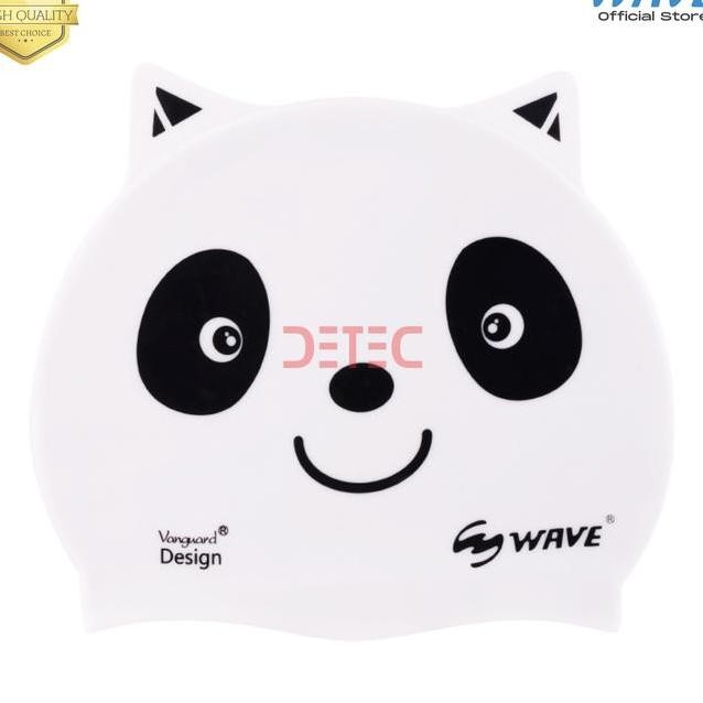 Wave 4609 Cap Swimming Kids Children Topi Renang White Panda