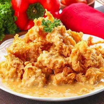 

Ayam Goreng Krispi Saus Telor Asin Singapore Ready To Cook Siap Masak