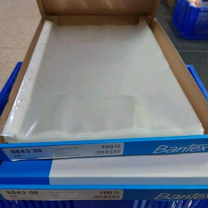 

New Product - Pp Pocket F4/Folio Bantex 8843 (1 Pak Isi 100 Pcs) Kiarastoreku