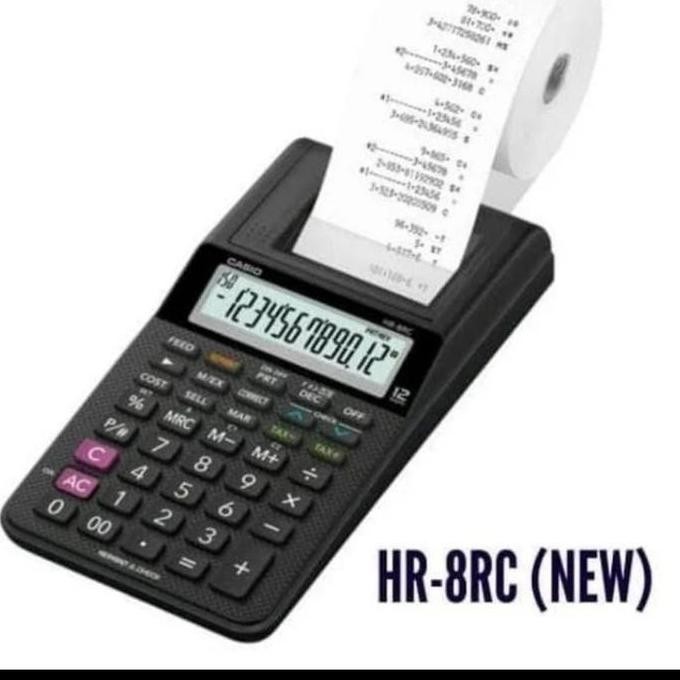 

New Product - Casio Printing Calculator Hr - 8 Rc Putih 12 Digit Kiarastoreku
